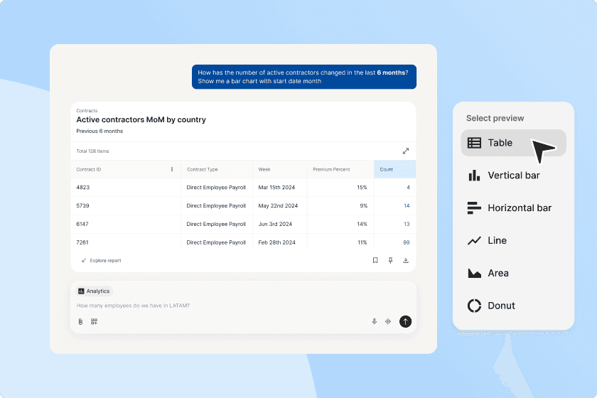 AI x Analytics UI 3