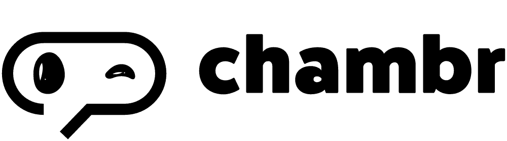 chambr logo black centered