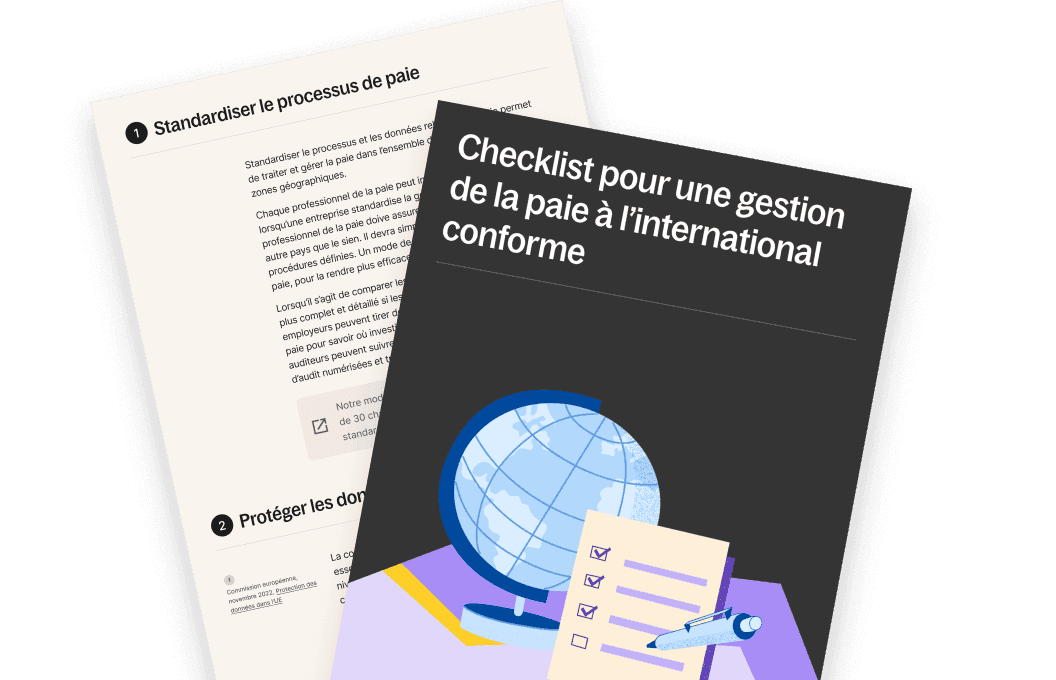 Checklist pour une gestion de la paie à l’international conforme