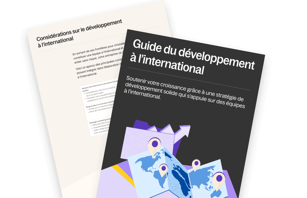 Guide du développement à l’international