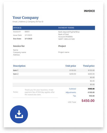 How to Invoice a Client as an Independent Contractor (+ Template)